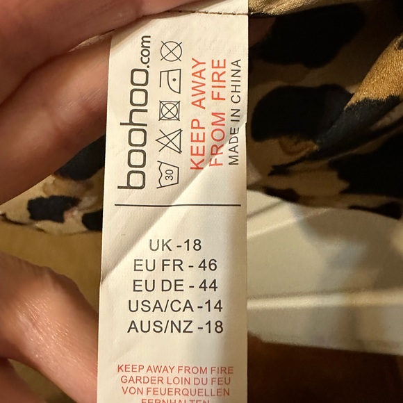 NWT leopard wrap skirt - Picture 4 of 6